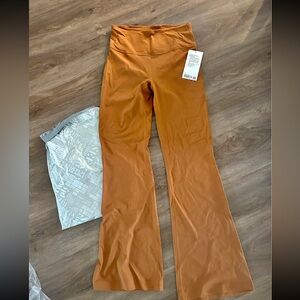 Lululemon Groove Flare leggings size 10 - Butternut Brown